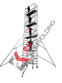 Aluminium Mobile-Height Mobile Platform Aluminium Scaffold Tower